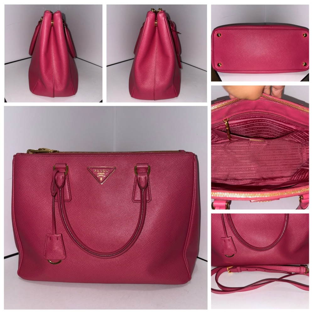 PRADA Galleria Tote Bag 2-Way Handbag, Saffiano Leather